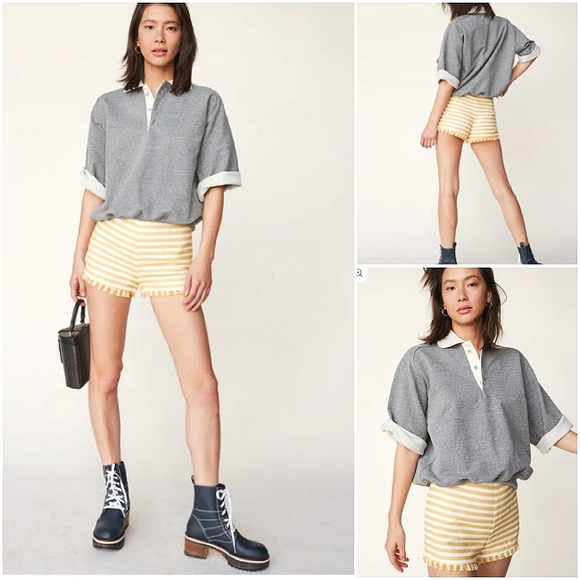 REVOLVE LPA 689 Creamsicle shorts size Large - Picture 2 of 6